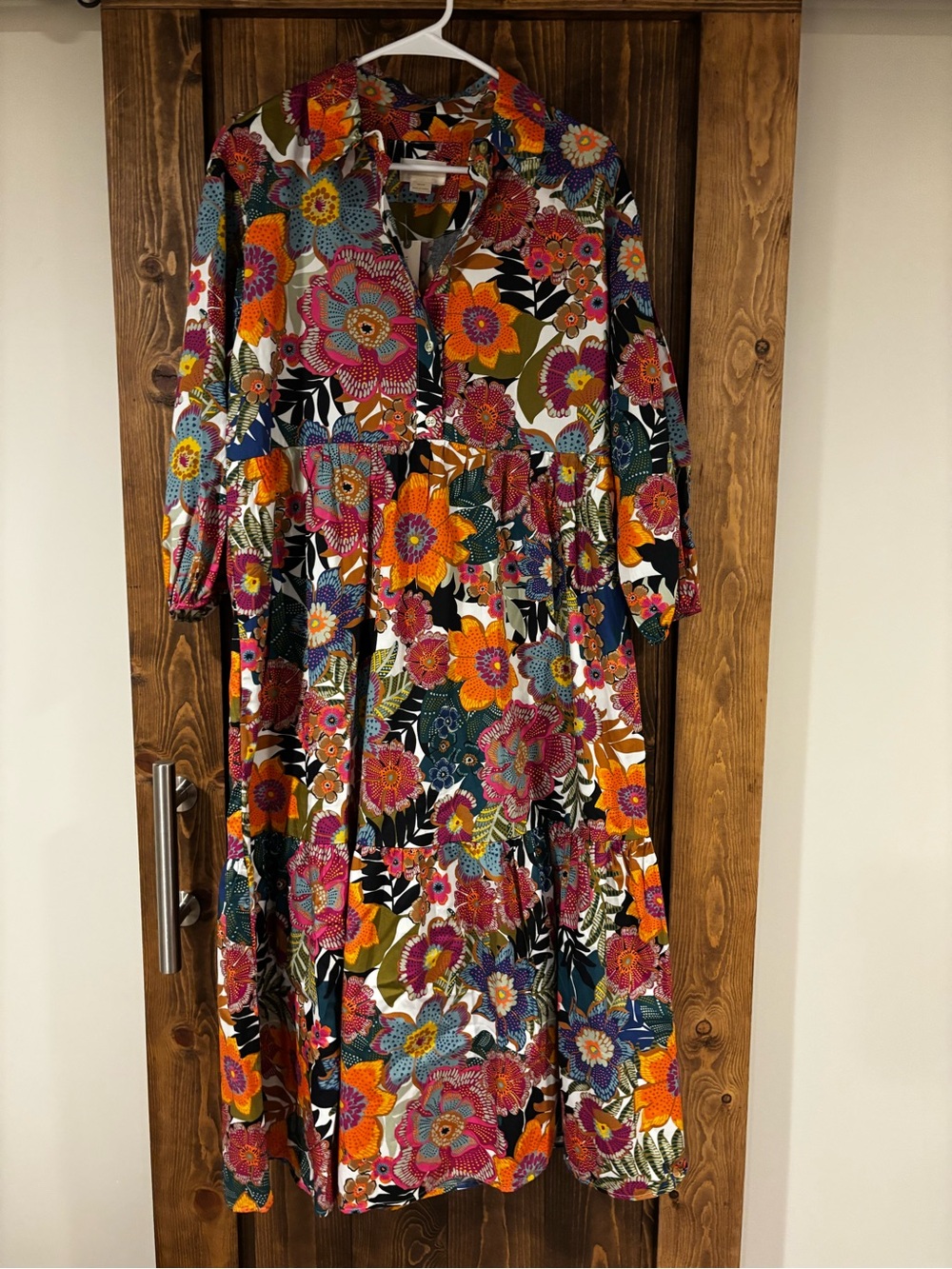 NWT Maeve Anthropologie Maeve Bettina Tiered Dress Medium